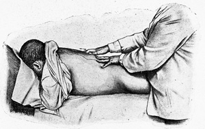 Scène de massage, Zabludowski 1904, page 138.